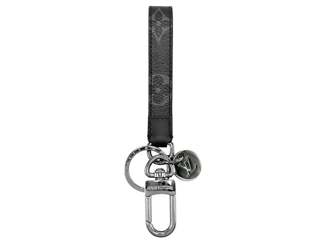 Louis Vuitton Men's Monogram Eclipse Keyring Black