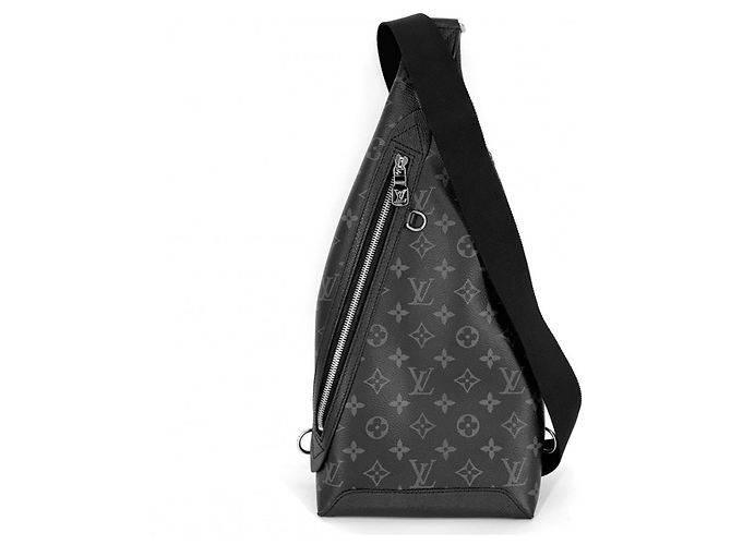 Borsa a tracolla Duo da uomo Louis Vuitton Nero