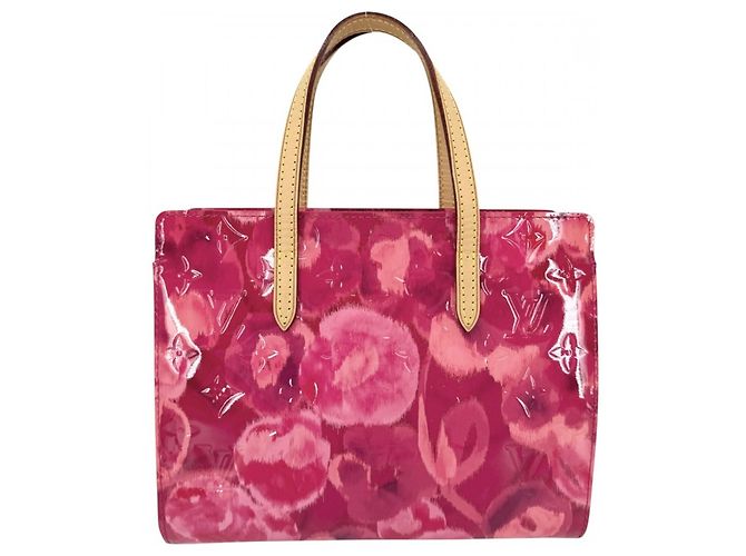Sac à main Louis Vuitton Monogram Vernis Catalina BB Rose
