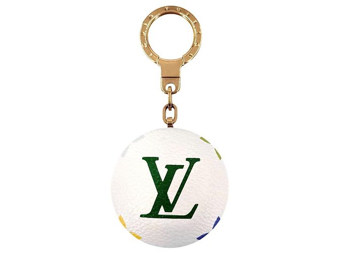 Chaveiro Astro Pill Louis Vuitton Branco Multicor
