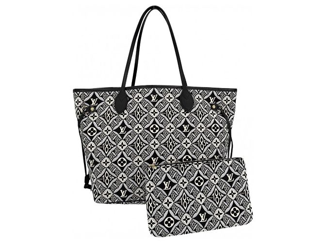 Bolsa Tote Louis Vuitton Neverfull MM Preto
