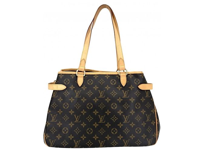 Louis Vuitton Batignolles Horizontal Tote Bag Brown