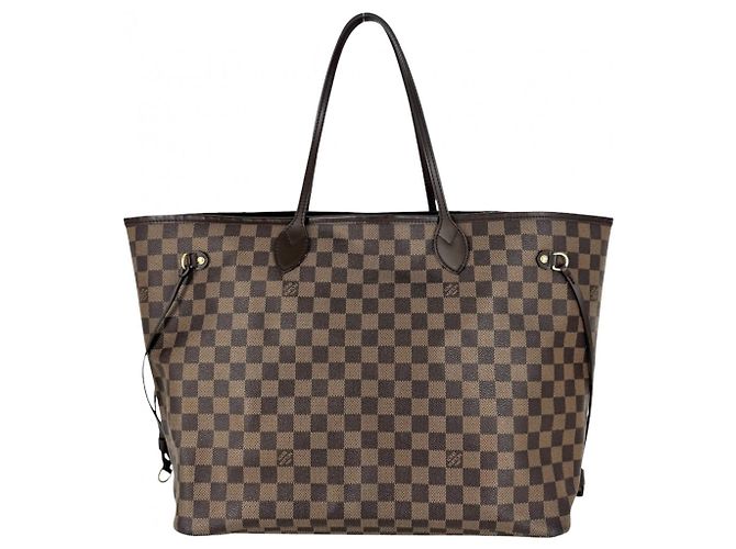 Borsa Tote Louis Vuitton Neverfull GM Marrone