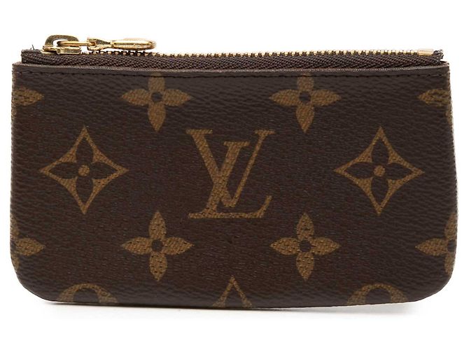 Louis Vuitton Brown Monogram Pochette Cles
