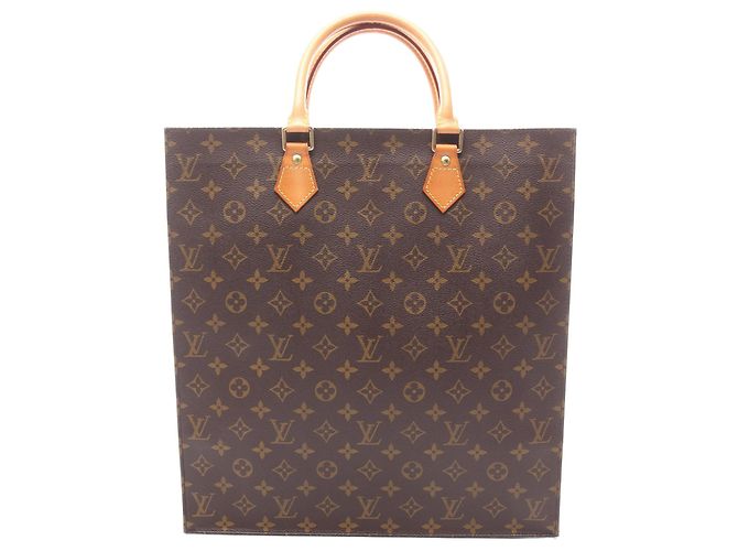 Louis Vuitton Sac Plat Monogram Marrom