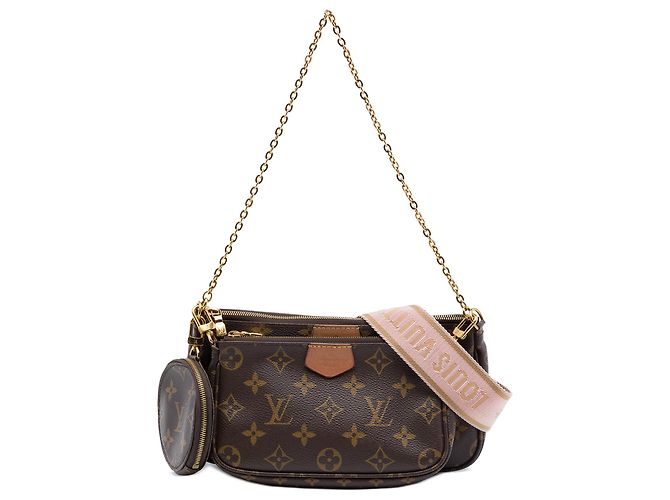 Louis Vuitton Marrone Monogram Multi Pochette Accessoires