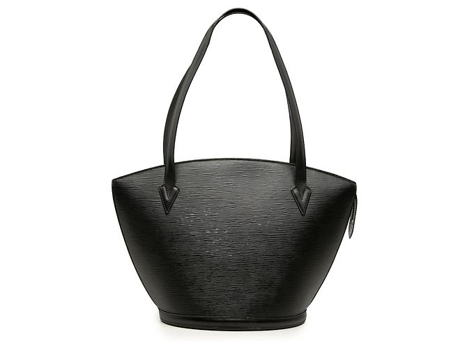 Louis Vuitton Borsa Saint Jacques GM in pelle Epi nera con tracolla lunga Nero