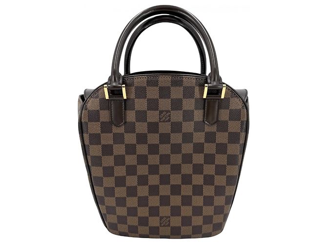 Bolsa Louis Vuitton Salia Sauer Marrom Damier ebene