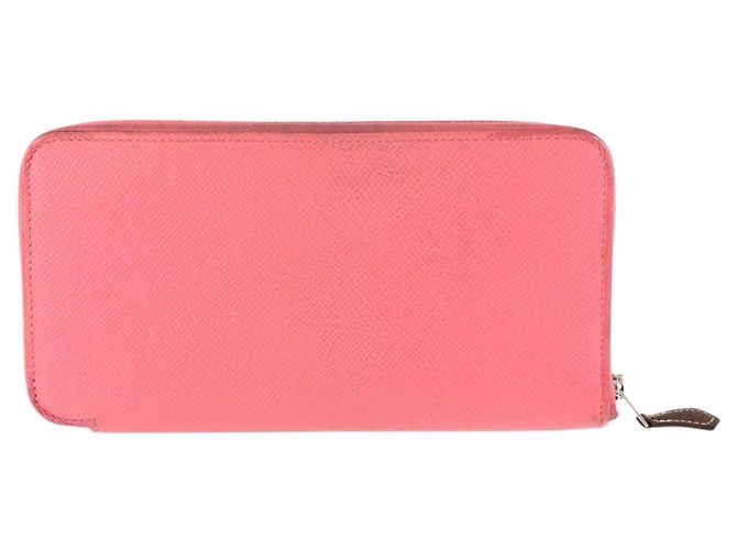 Hermès Cartera larga Azap Hermes en Rose Azalee Rosa