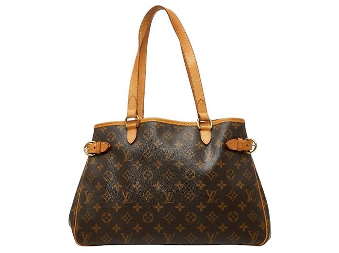 Bolsa de Ombro Louis Vuitton Monogram Batignolles Horizontal Marrom