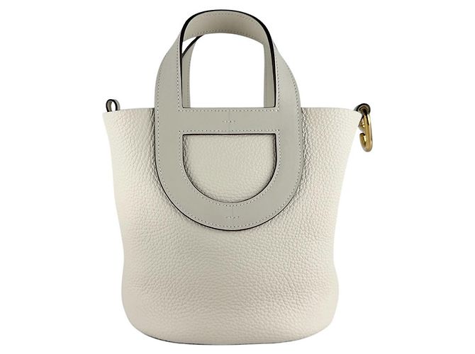 Hermès Bolsa Hermes In the Loop 18 Branco