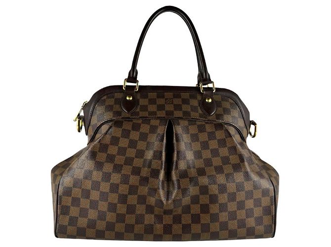 Sac à main Louis Vuitton Damier Trevi GM Damier ebène