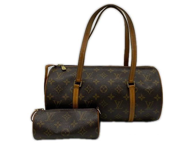 Louis Vuitton Monogram Papillon 30 Handtasche Braun