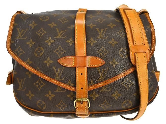 Louis Vuitton Saumur Monogram 30 Marrom