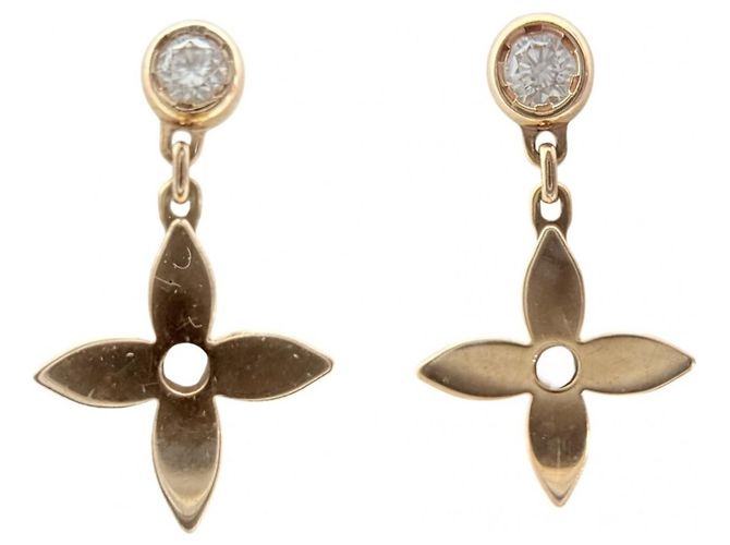 Orecchini Louis Vuitton Monogram Idylle Stud 