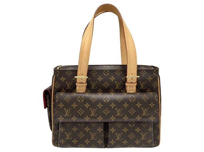 Sac cabas Multiplicité Louis Vuitton Marron