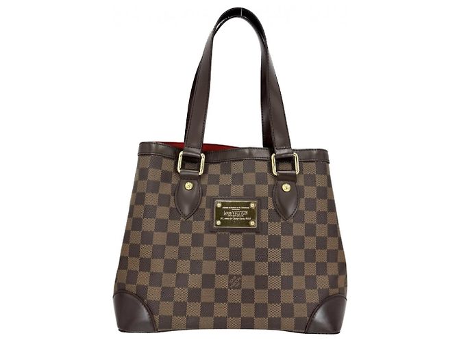 Borsa Tote Louis Vuitton Hampstead PM Marrone