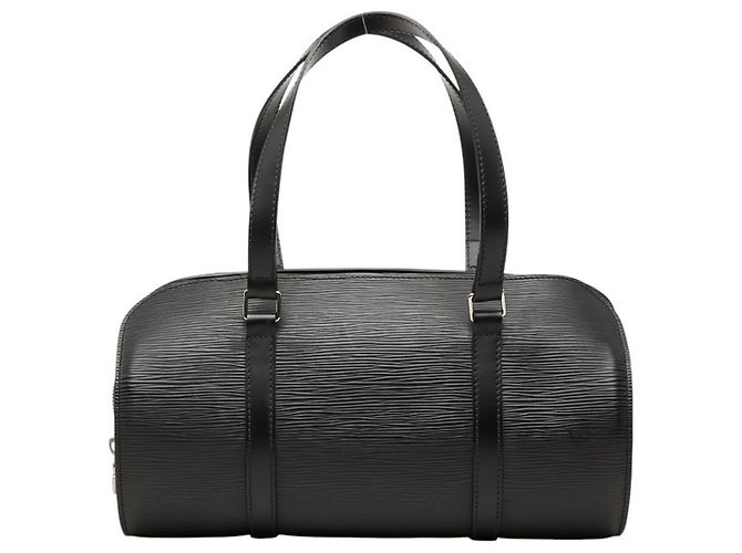 Bolsa Louis Vuitton Epi Soufflot Preto
