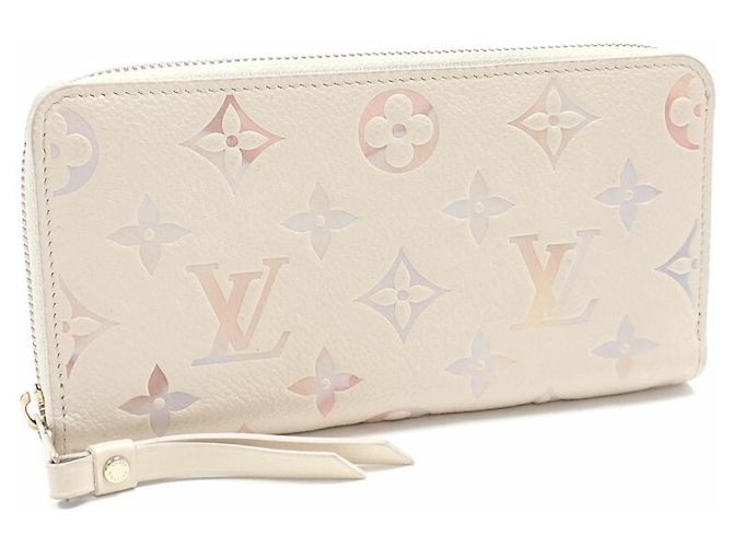 Cartera larga Louis Vuitton Monogram Empreinte Beige