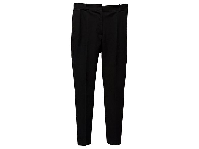 Calças Zoom Joseph em viscose preta Preto