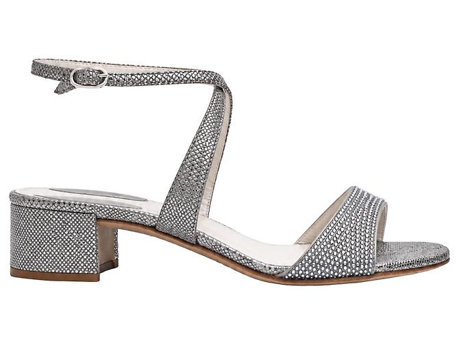 Rene Caovilla Sandali René Caovilla impreziosati da cristalli in Silver Crystal Argento