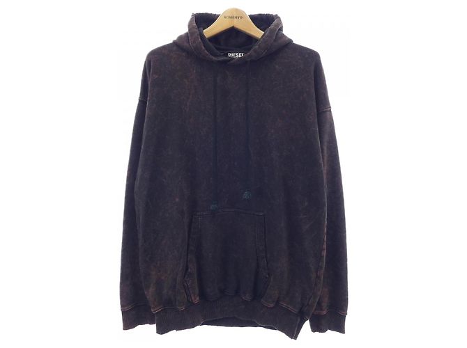 Autre Marque Moletom com capuz DIESEL S-UMMER-B6 Marrom