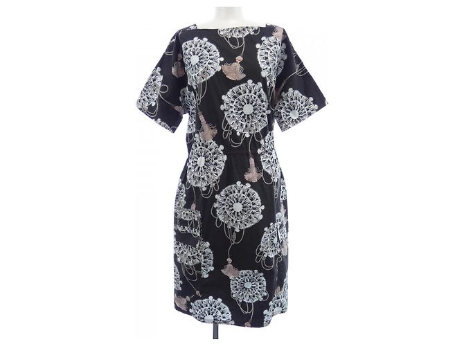 Hermès Hermes Kleid Schwarz