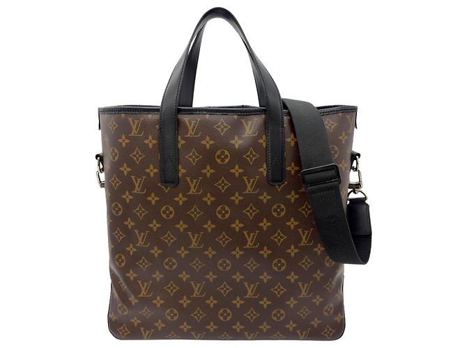 Sac cabas Louis Vuitton Davis - Monogram Macassar Marron Monogramme
