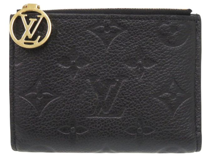 Louis Vuitton Monogram Empreinte Bi-Fold Wallet Black