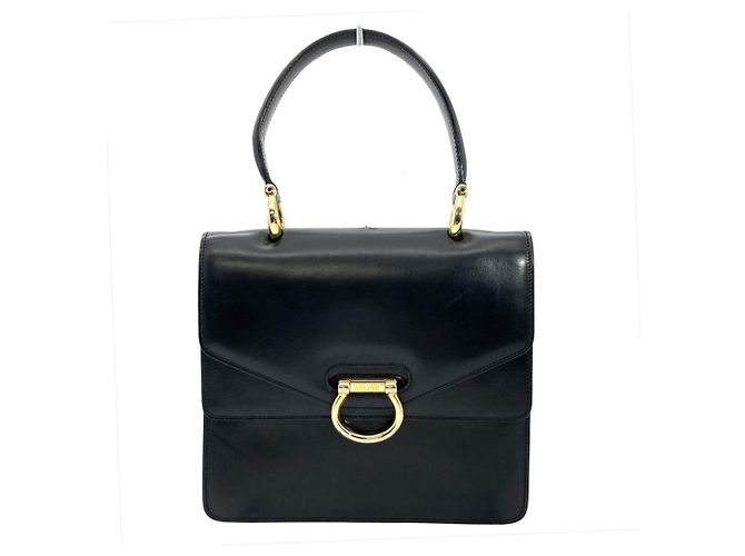Céline Borsa in pelle nera Celine Nero