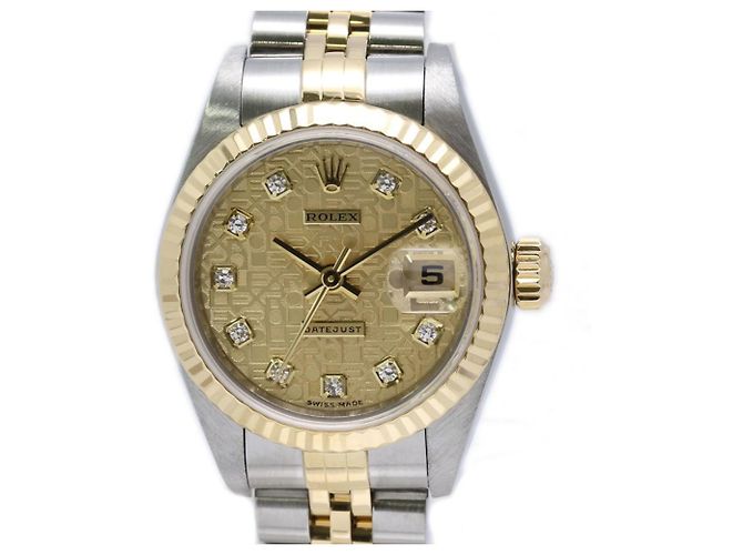 Rolex Datejust 10P Diamond Damenuhr