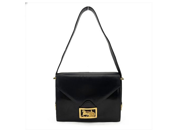 Céline Bolsa de Ombro Celine Carriage Hardware Preto