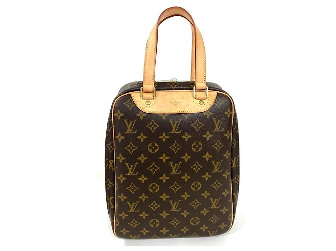 Sac à main Louis Vuitton Excursion Marron