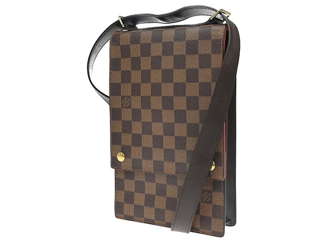 Louis Vuitton Portobello Messenger Damier Ebene Braun
