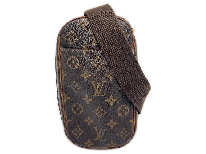 Pochette Gange Monogram Louis Vuitton - Sac à l'épaule Marron