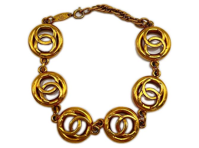 Bracciale charm Chanel Coco Mark 1983 D'oro
