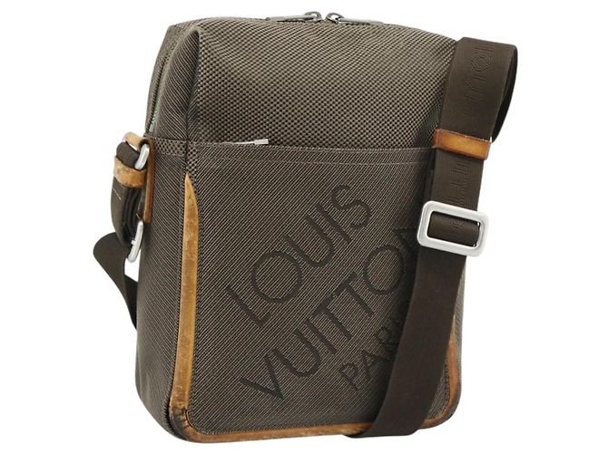 LOUIS VUITTON Damier Geant Sitadan NM Borsa Marrone Tail M93224 LV Auth 189791
