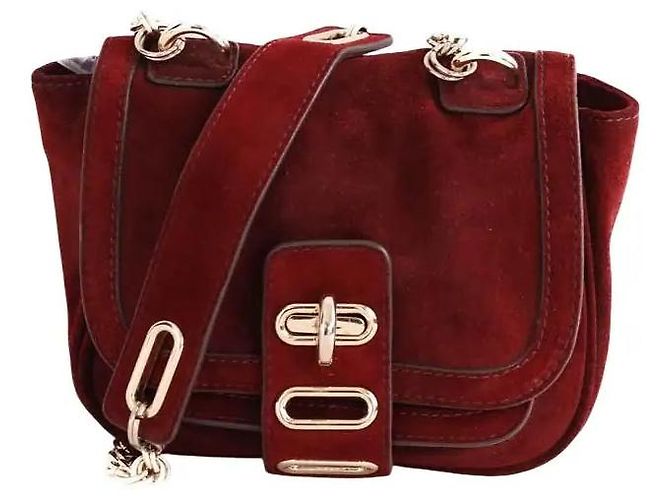 Tila March Bolso de mano burdeos