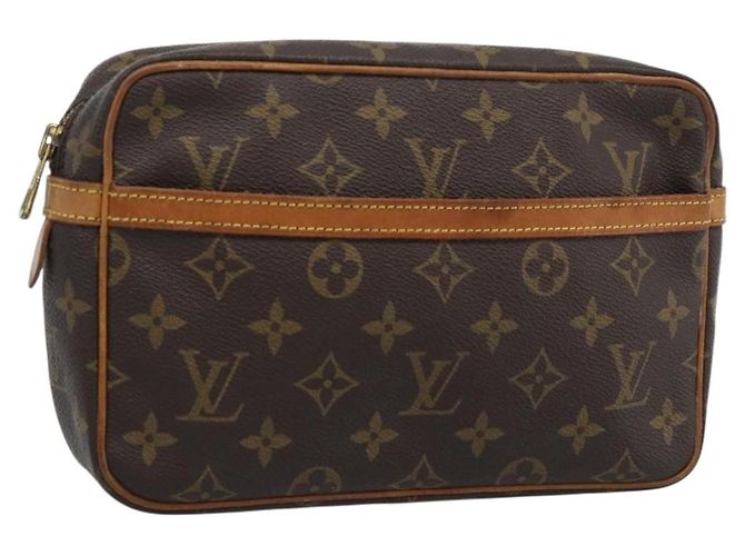 LOUIS VUITTON Monogram Compiegne 23 Clutch Bag M51847 LV Auth ep15023 Monograma