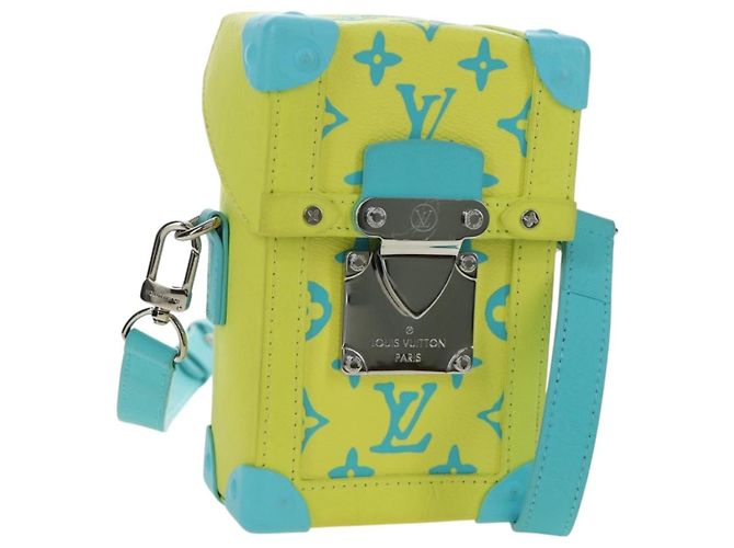 LOUIS VUITTON Monogram Playground Trunk Yellow M82007 LV Auth 187935SAM Jaune