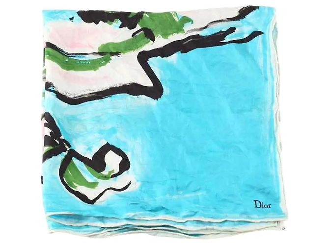 Dior Quadrato blu