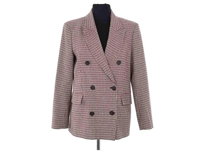Blazer Maje de algodón marrón Castaño 