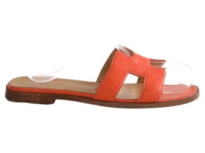 Hermès Sandali arancioni Arancione