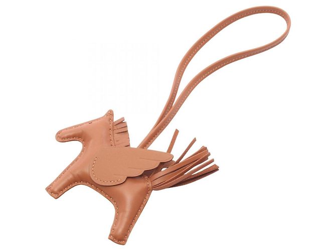 Hermès Pingente de bolsa Hermes Rodeo Pegasus PM Marrom