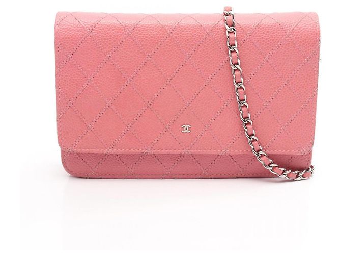 Bolso de Hombro Chanel Matelassé Rosa