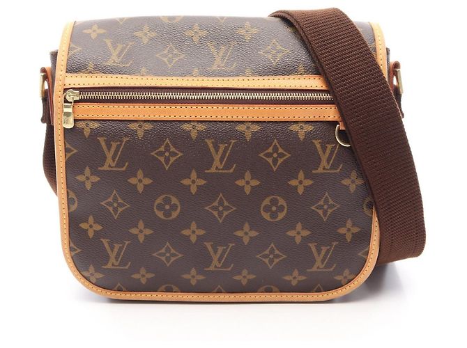 Borsa a Spalla Louis Vuitton Messenger PM Bosphore Monogram Marrone Monogramma