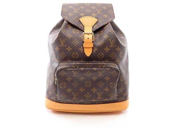 Louis Vuitton Montsouris GM Backpack/Handbag Brown Monogram