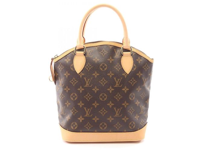 Bolsa Louis Vuitton Lockit Monogram Marrom Monograma