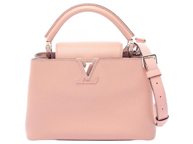 Bolsa Louis Vuitton Capucines BB Rosa