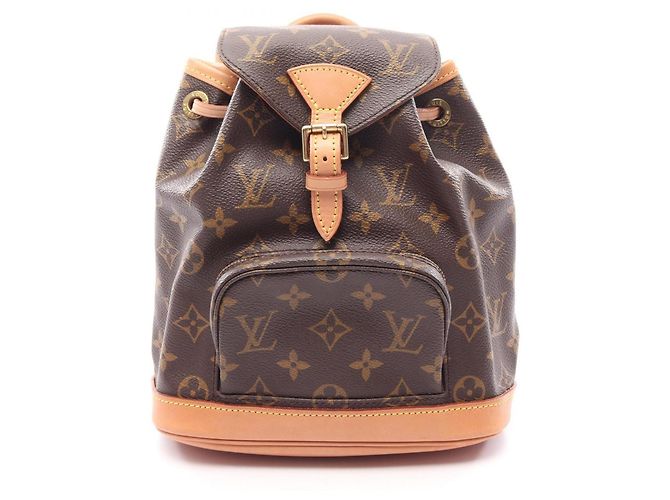Sac à dos/Sac à main Mini Montsouris Louis Vuitton Marron